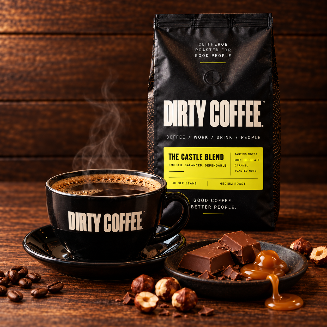 The Castle Blend tasting-notes.