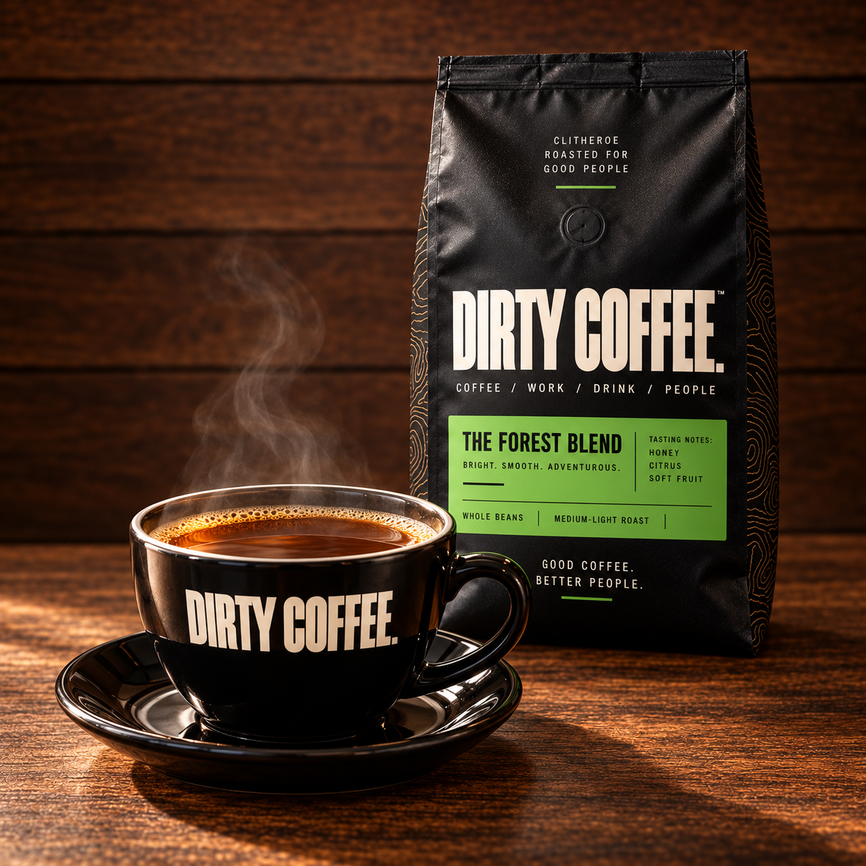 The Forest Blend finished-cup.